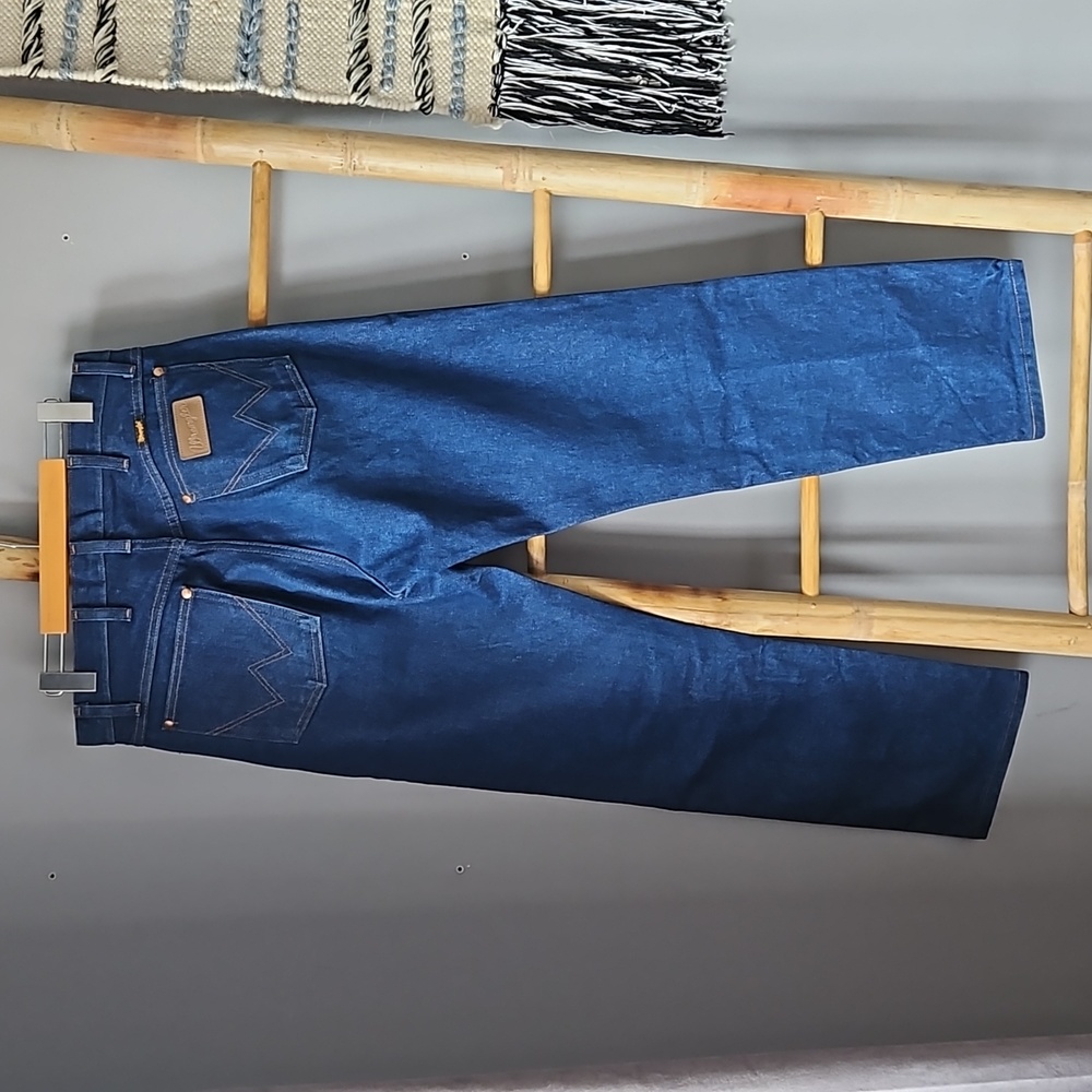 Vintage Wrangler Blue Denim Jeans Super High Rise